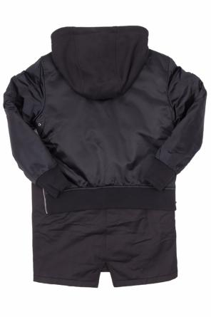 Hooded jacket with logo, zdjęcie 2 Hooded jacket with logo od Diesel